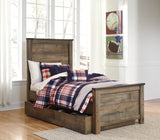 Trinell Twin Panel Bed with 1 Large Storage Drawer