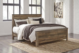 Trinell Brown King/California King Panel Headboard