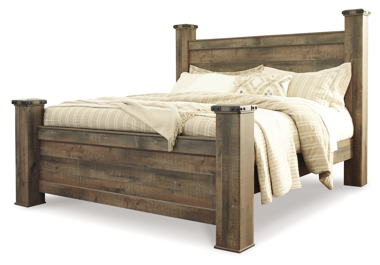 Trinell King Poster Bed