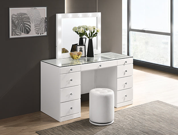 Avery Vanity White