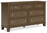 Shawbeck Dark Brown Dresser