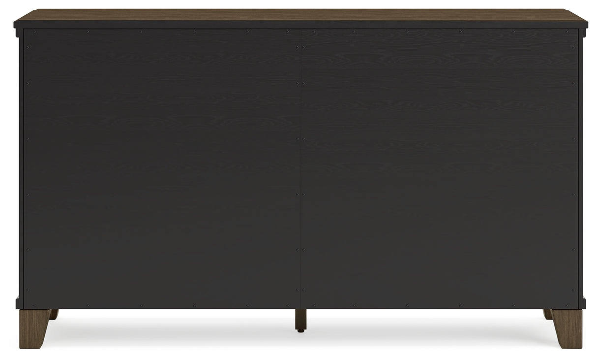 Shawbeck Dark Brown Dresser