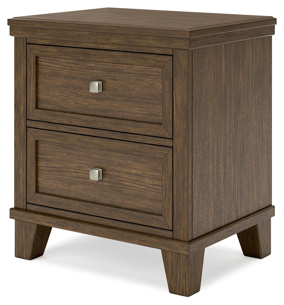 Shawbeck Dark Brown Nightstand