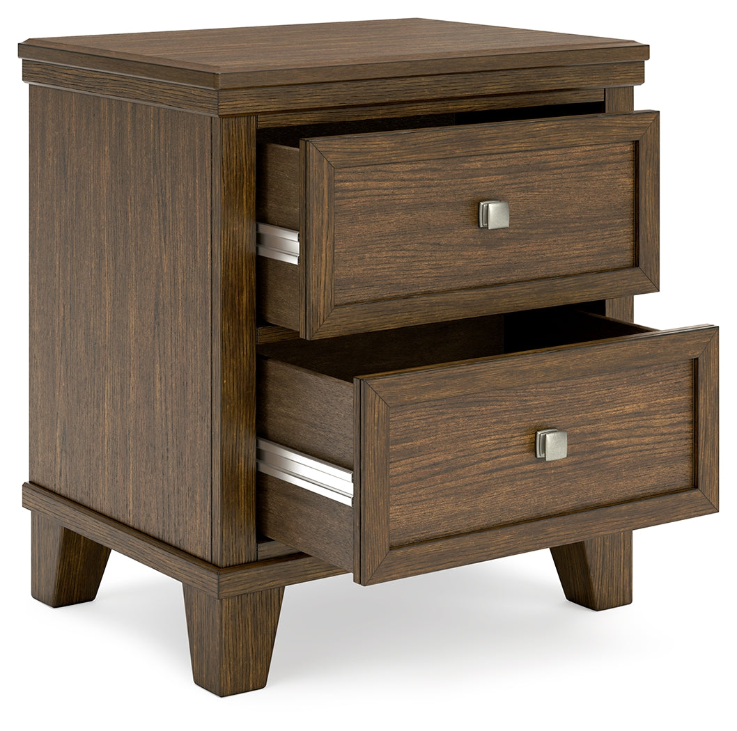 Shawbeck Dark Brown Nightstand