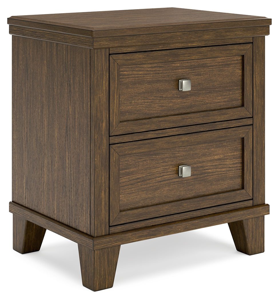 Shawbeck Dark Brown Nightstand