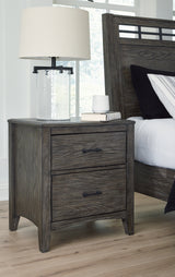 Montillan Grayish Brown Nightstand