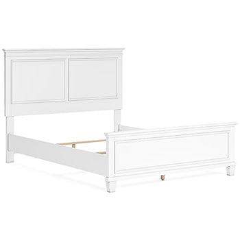 Fortman White Queen Panel Footboard