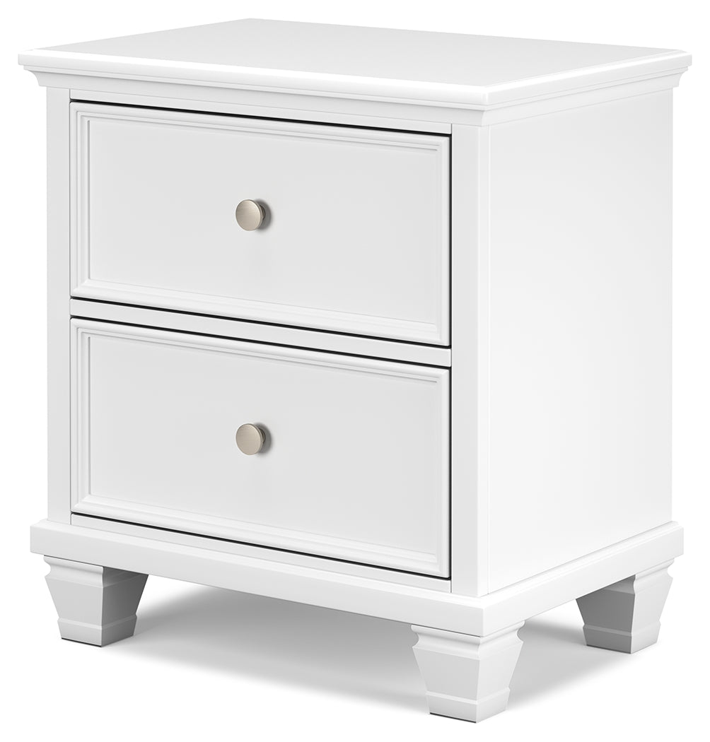 Fortman White Nightstand