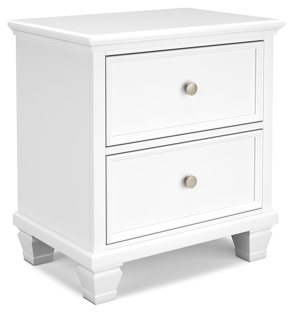 Fortman White Nightstand