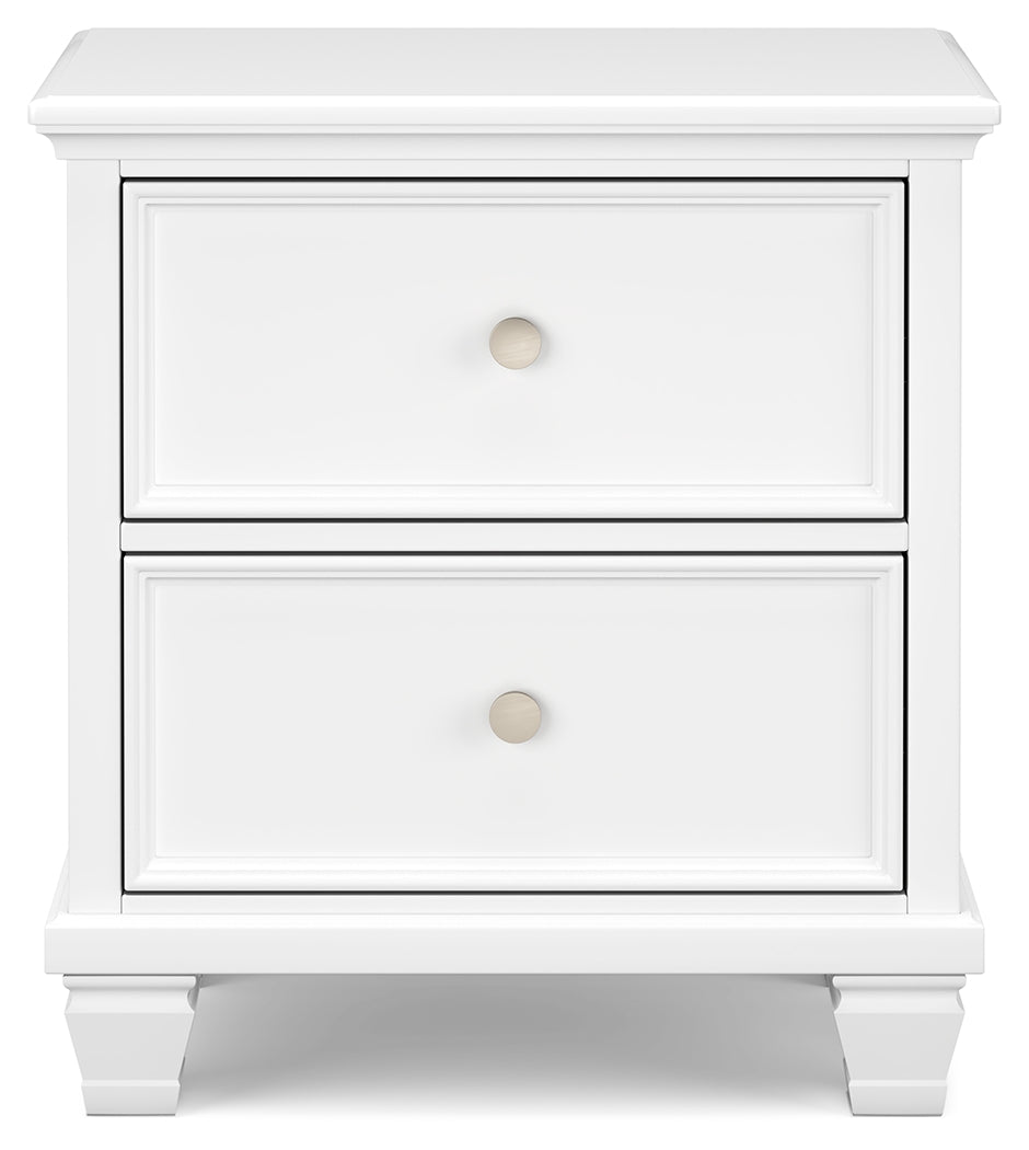 Fortman White Nightstand