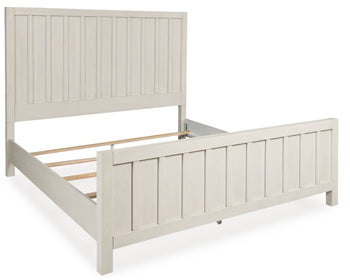 Shaybrock King/California King Panel Headboard/Footboard/Slats