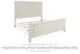 Shaybrock King/California King Panel Headboard/Footboard/Slats