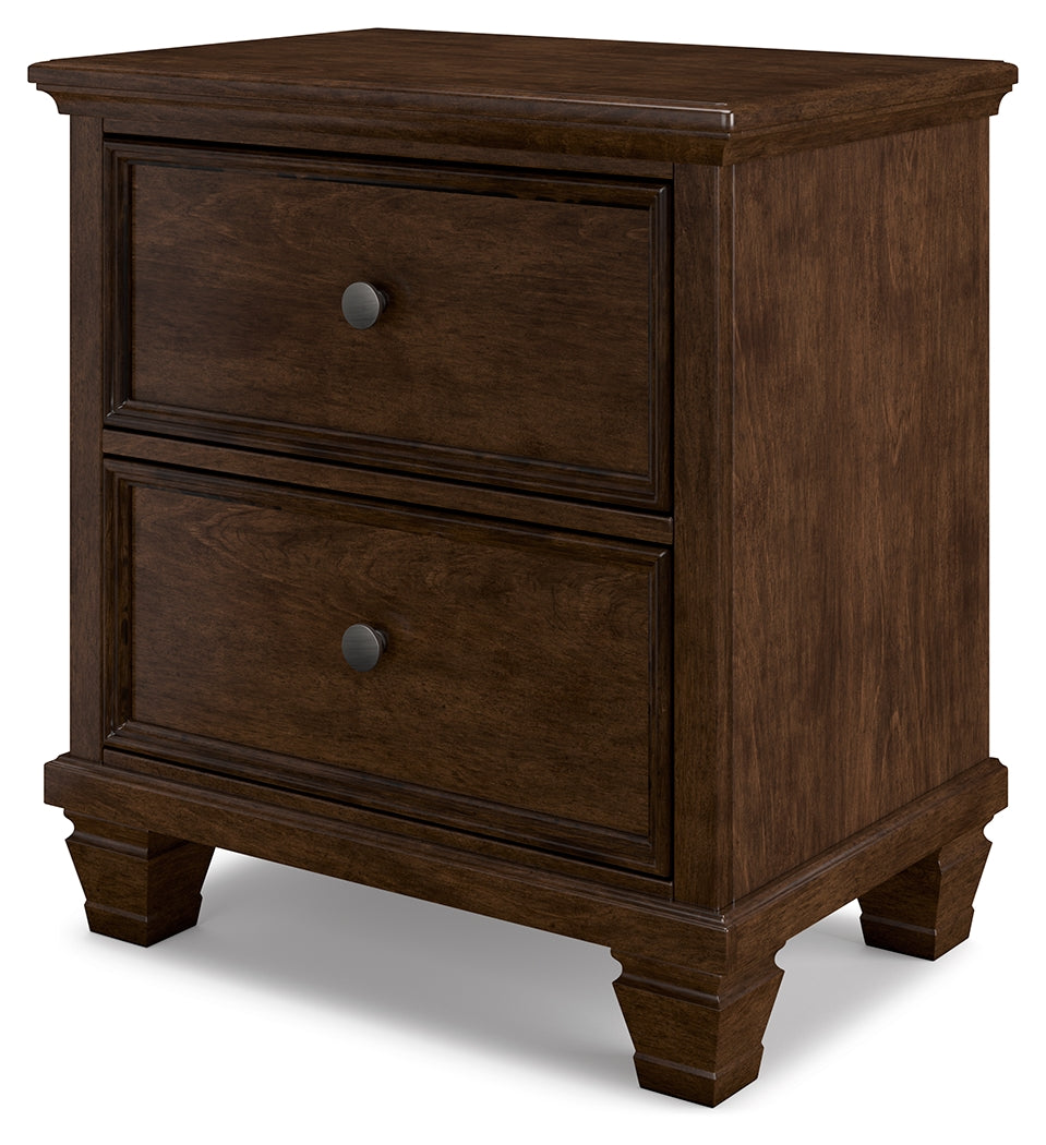 Danabrin Brown Nightstand