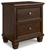 Danabrin Brown Nightstand