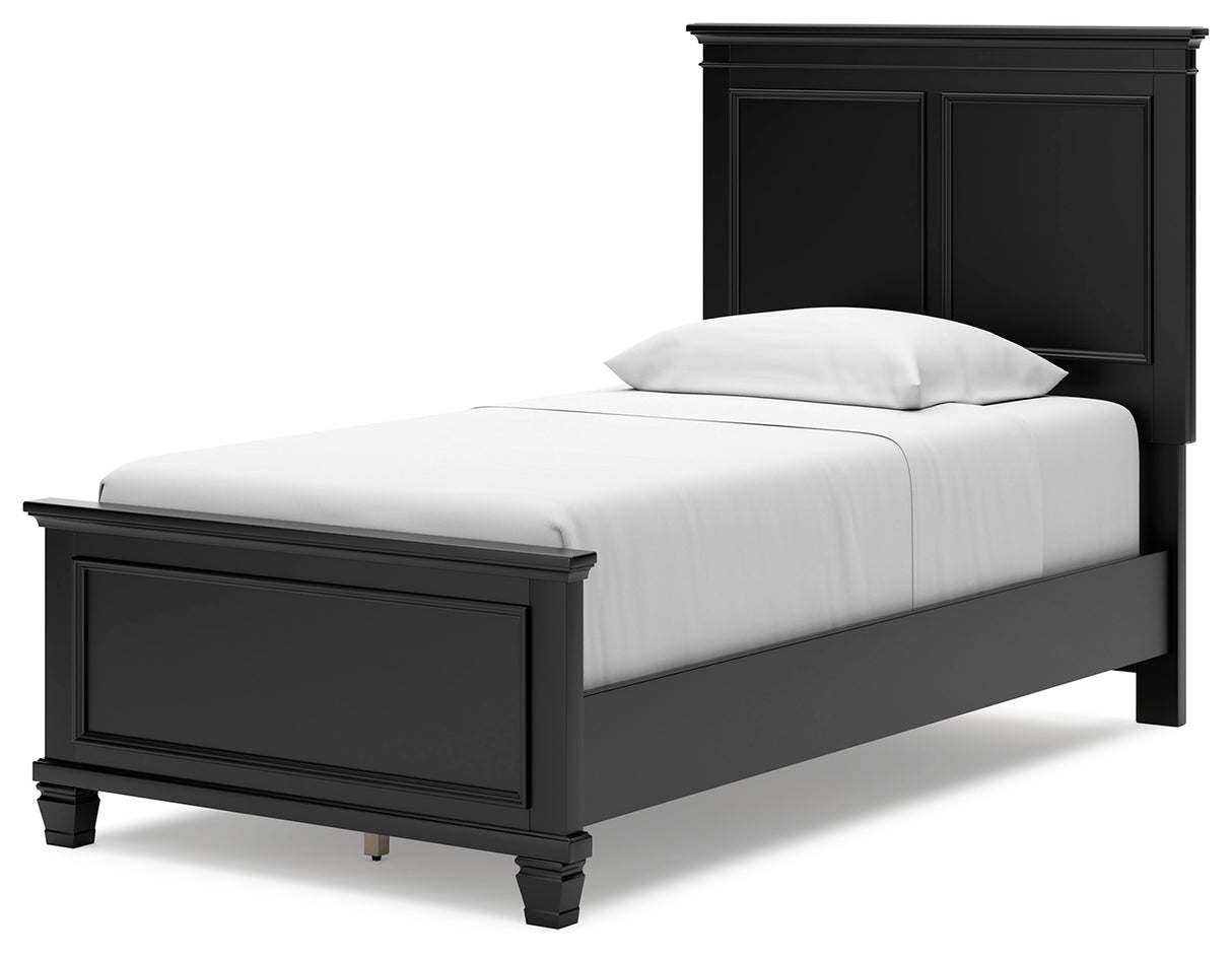 Lanolee Twin Panel Bed