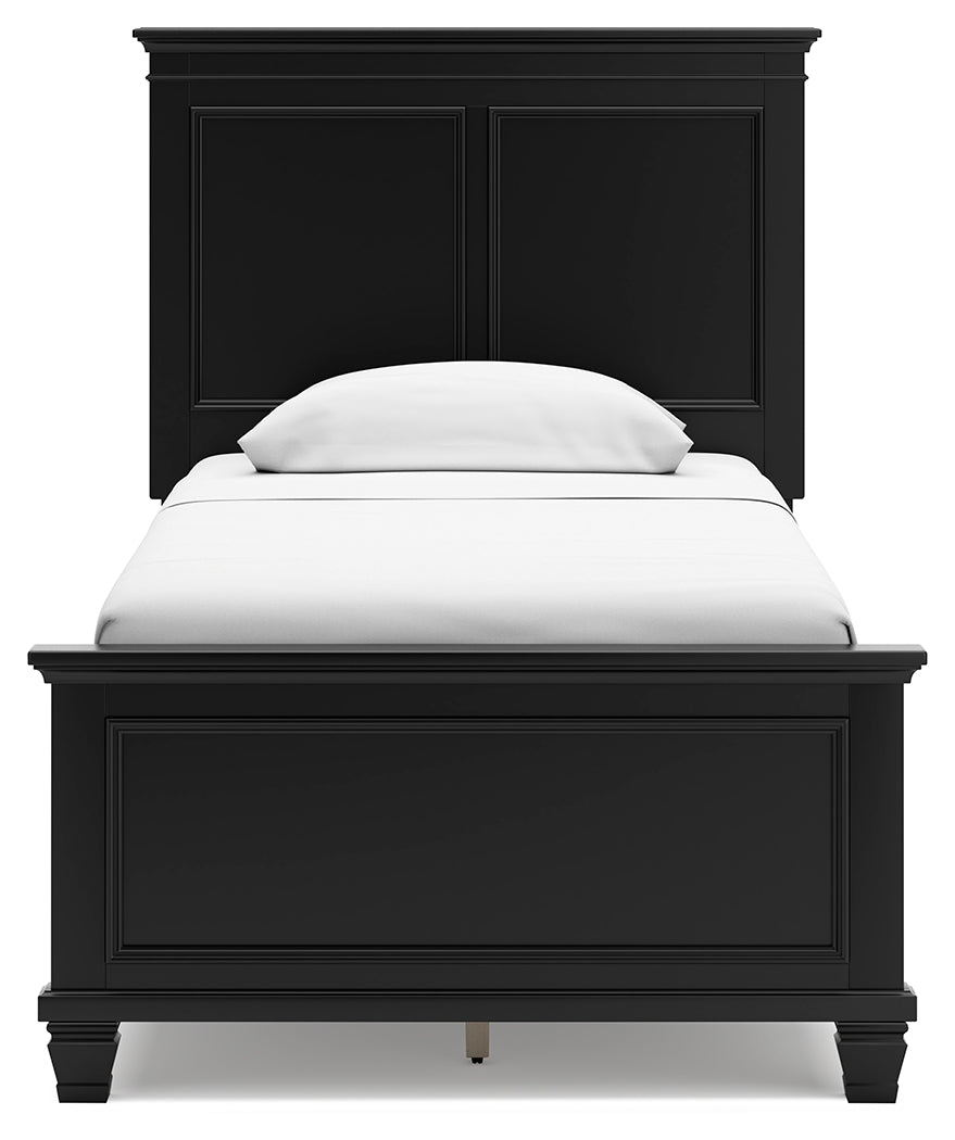 Lanolee Twin Panel Bed