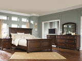 Porter King Panel Bed, Dresser and Mirror