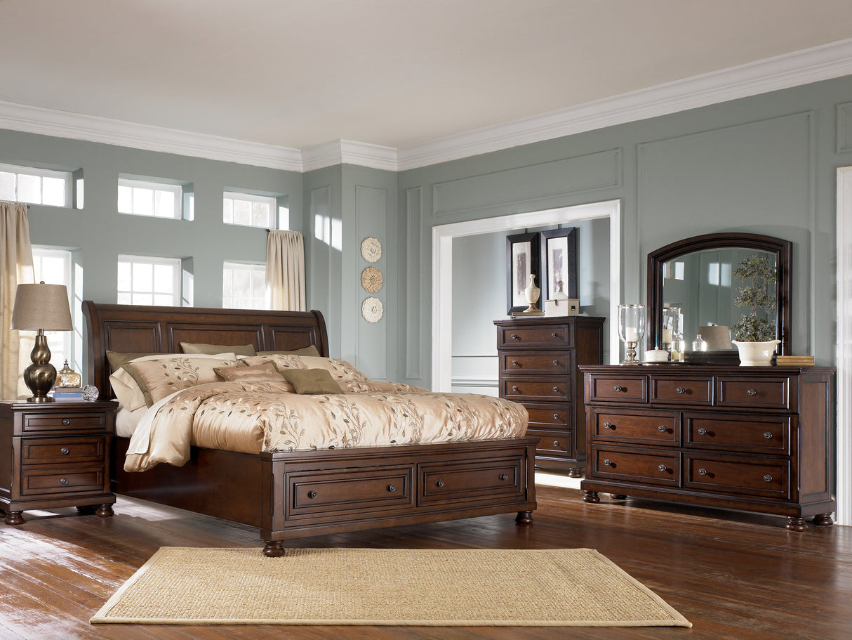 Porter King Sleigh Bed