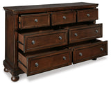 Porter California King Panel Bed, Dresser, Mirror and Chest