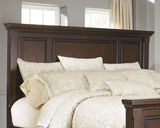 Porter Rustic Brown Queen Panel Headboard