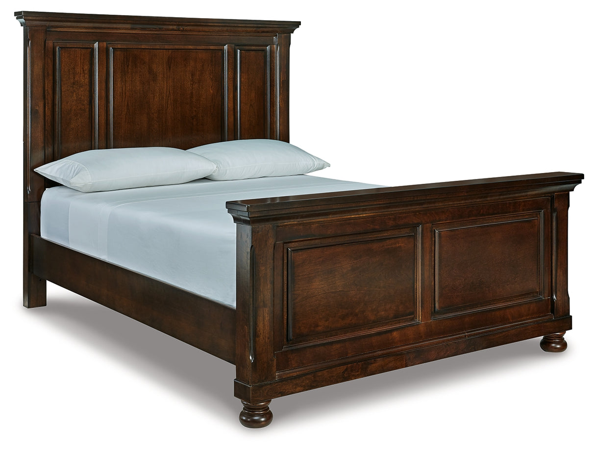 Porter Queen Panel Bed, Dresser, Mirror and Nightstand