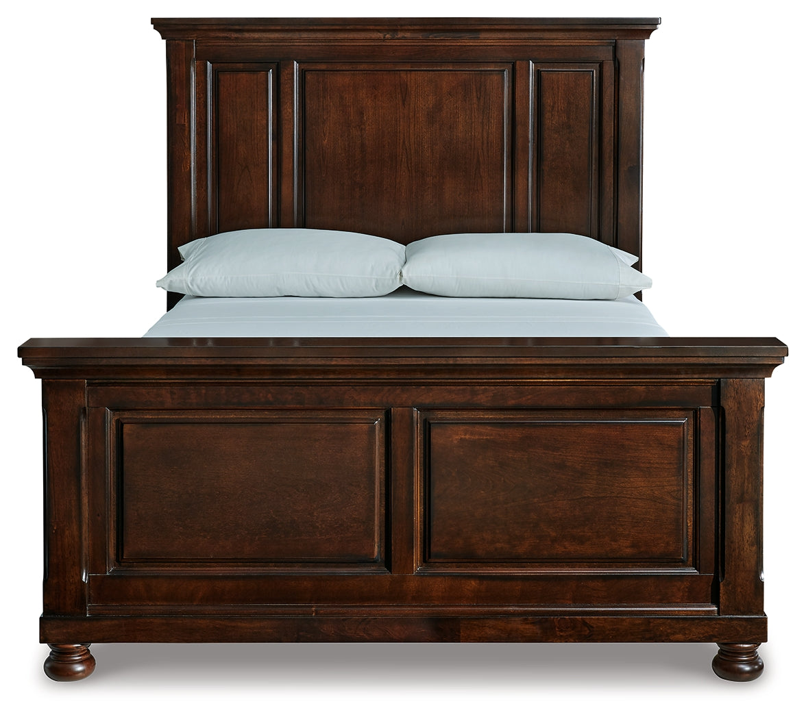 Porter Queen Panel Bed, Dresser, Mirror and Nightstand