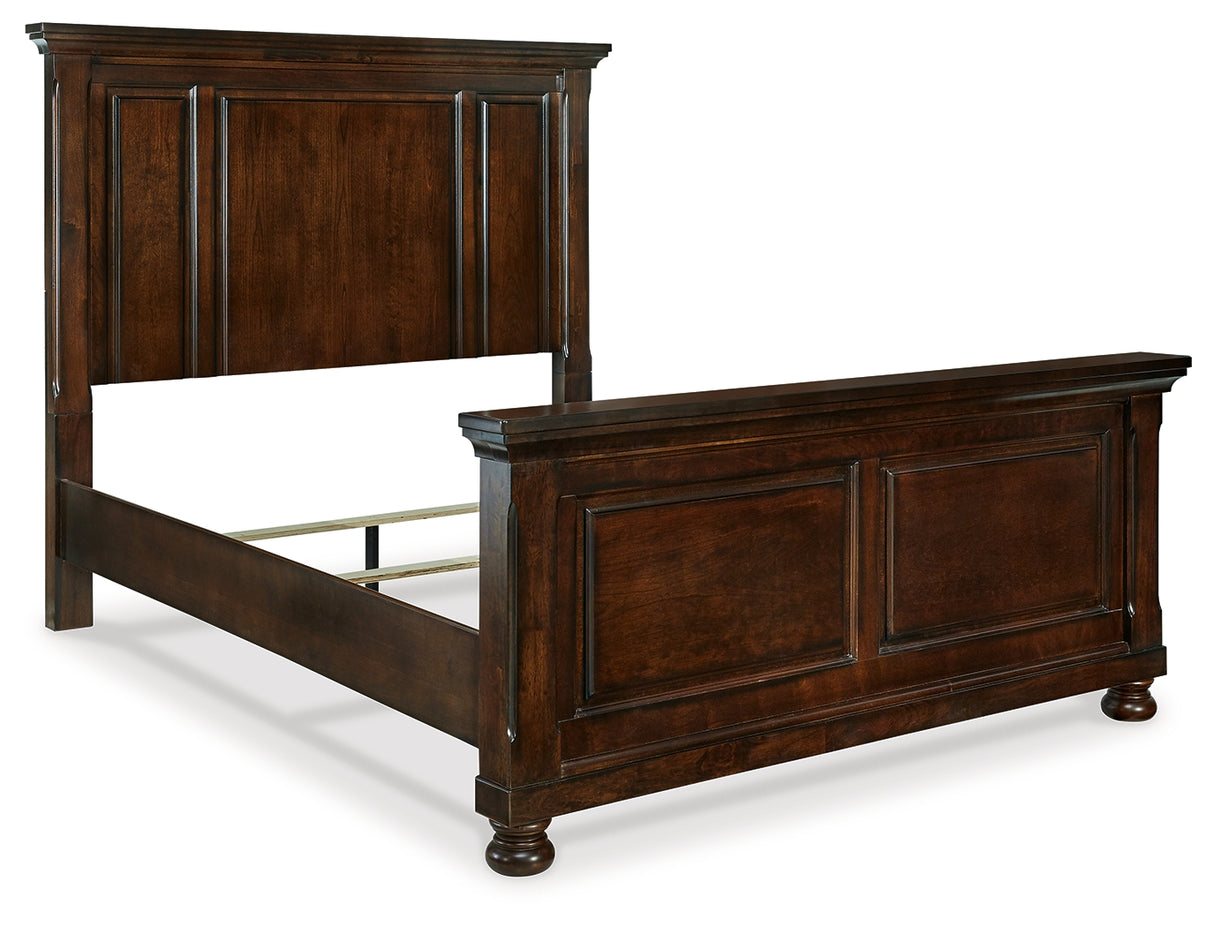 Porter Queen Panel Bed, Dresser, Mirror and Nightstand