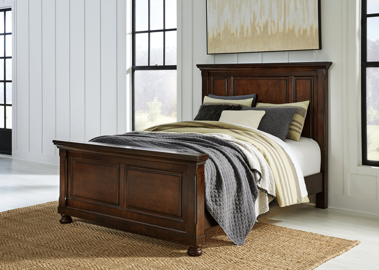 Porter Queen Panel Bed, Dresser, Mirror and Nightstand