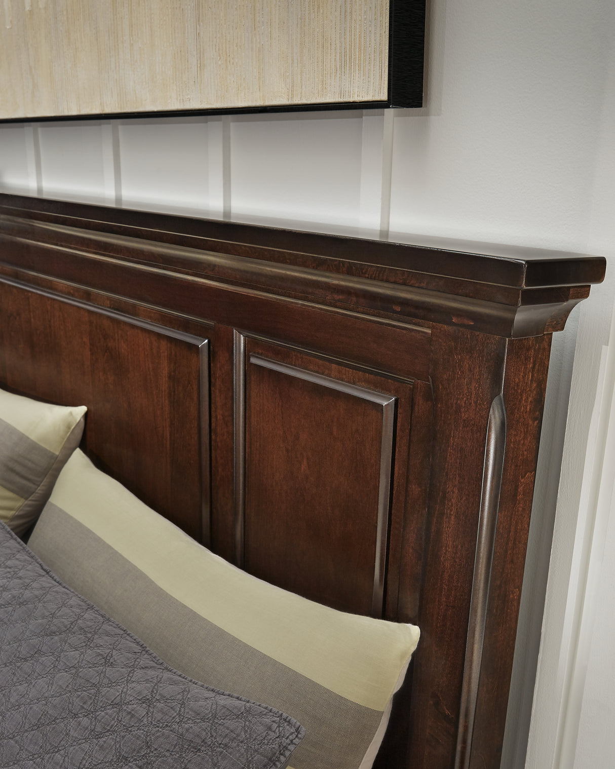 Porter Rustic Brown Queen Panel Headboard