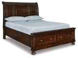 Porter Queen Storage Bed, Dresser, Mirror and 2 Nightstands