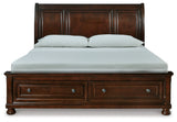 Porter King Sleigh Bed, Dresser, Mirror, Chest and Nightstand