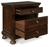 Porter Queen Storage Bed, Dresser, Mirror and 2 Nightstands