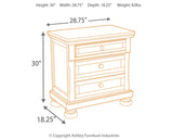 Porter California King Sleigh Bed, Dresser, Mirror and Nightstand