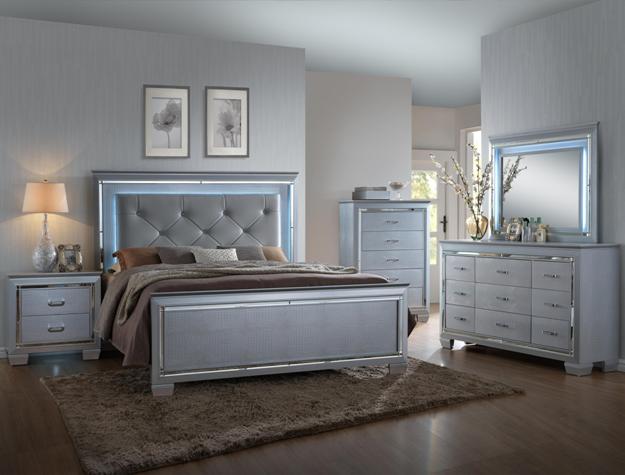 Lillian King Led Headboard