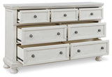 Robbinsdale Antique White Dresser