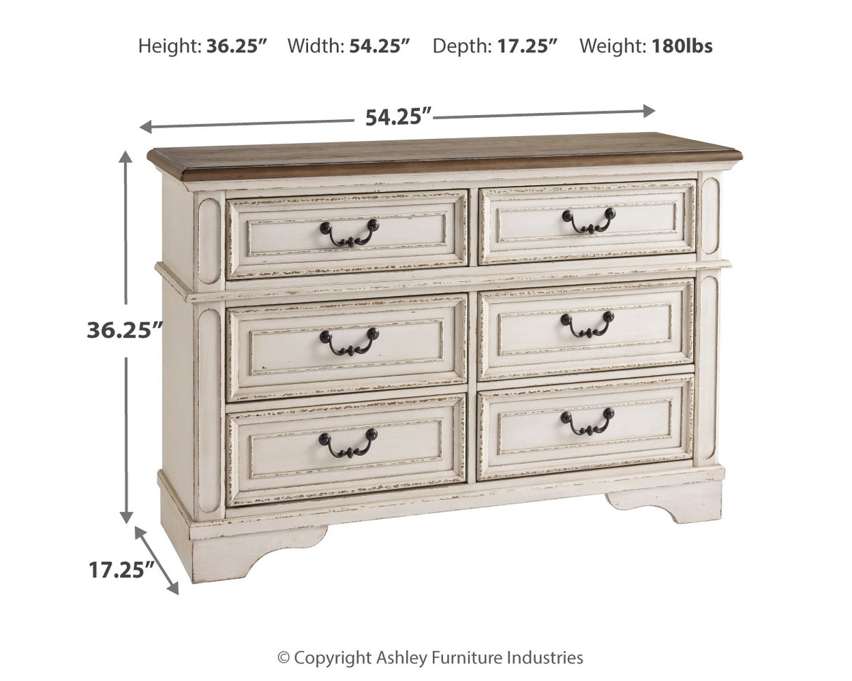 Realyn Two-Tone Dresser