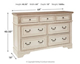 Realyn Two-Tone Dresser