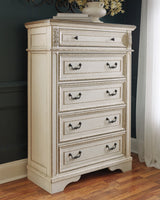 Realyn Two-Tone Chest Of Drawers