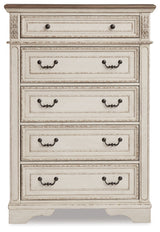 Realyn Two-Tone Chest Of Drawers