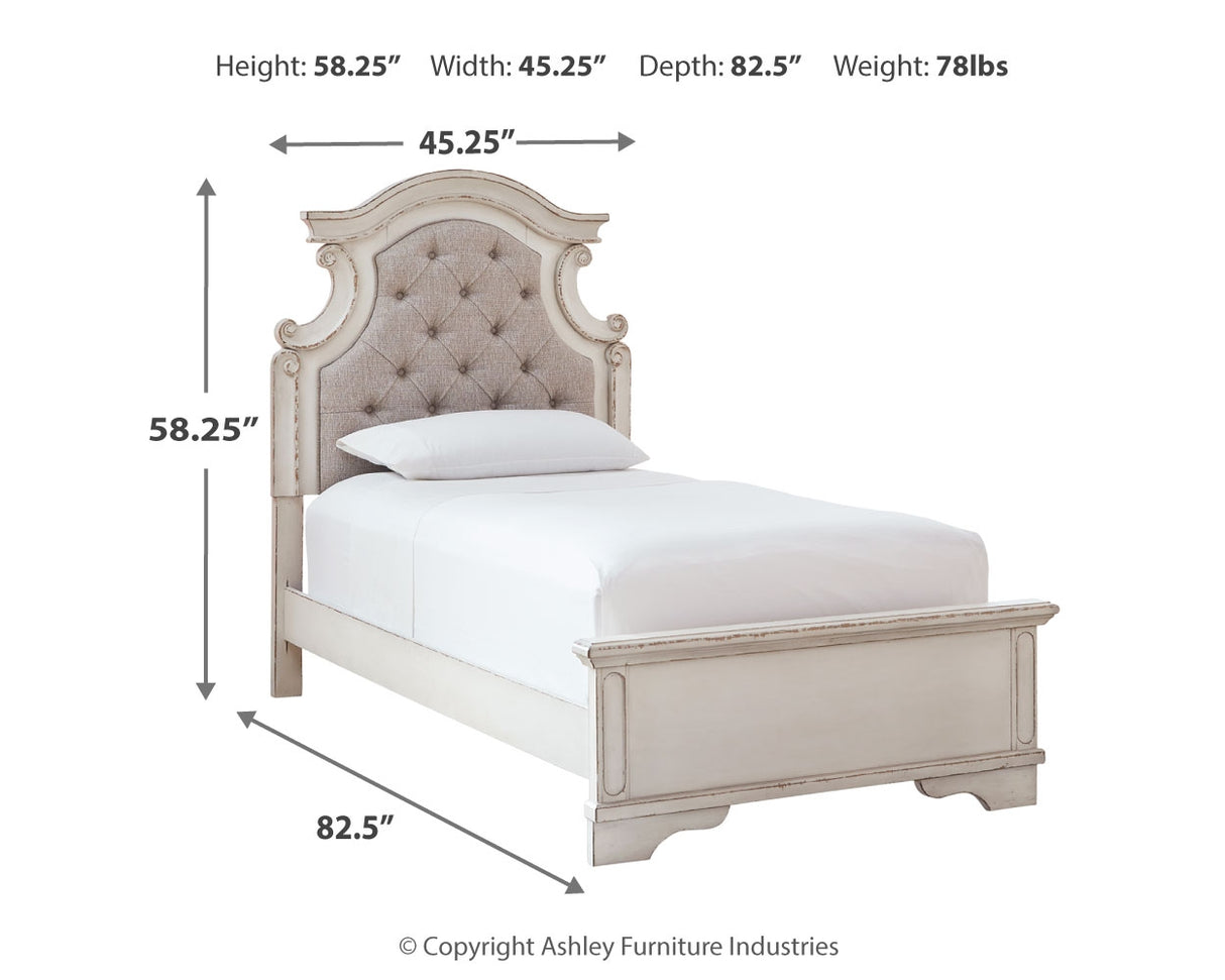 Realyn Twin Panel Bed