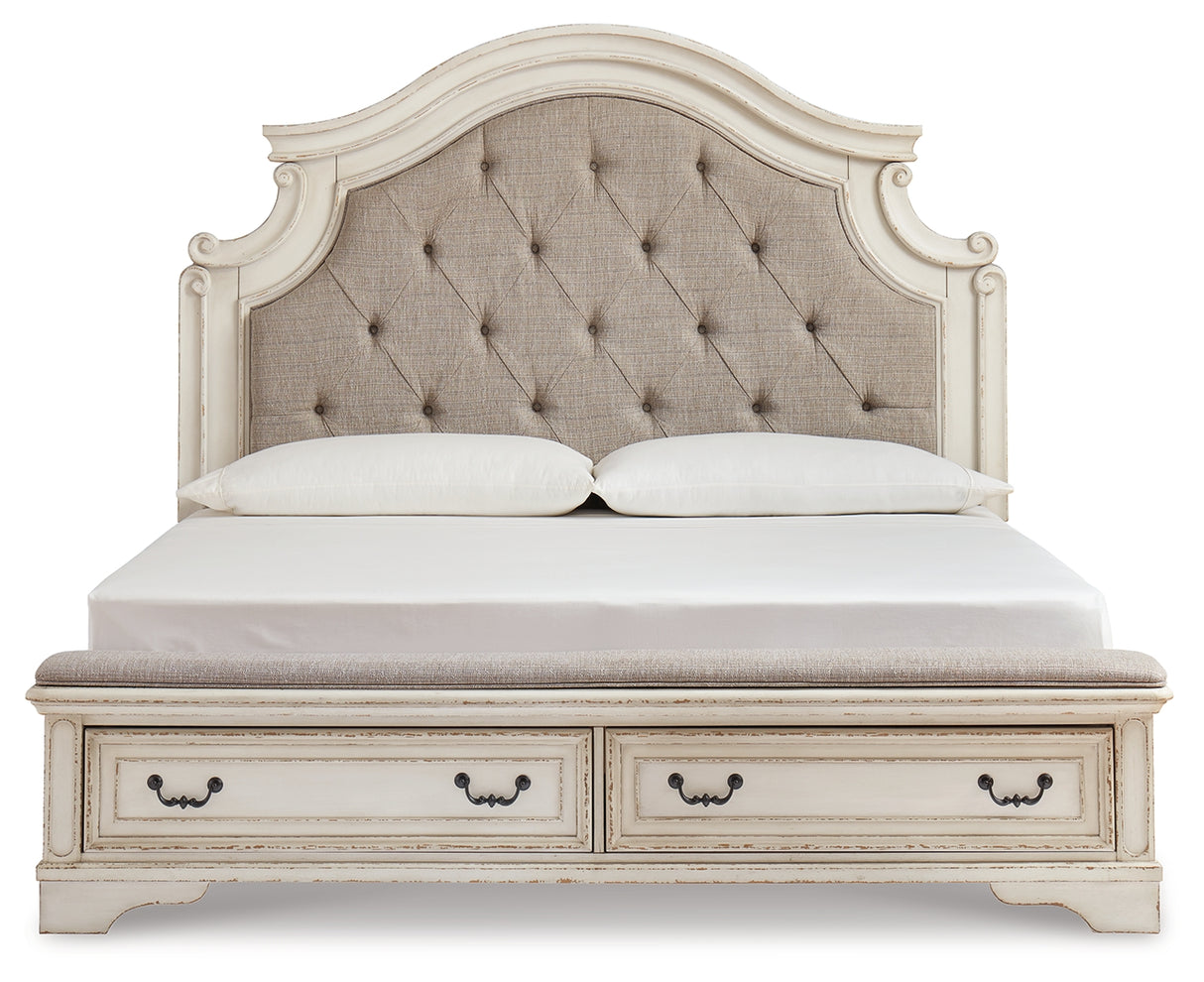 Realyn California King Upholstered Bed