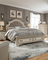 Realyn California King Upholstered Bed