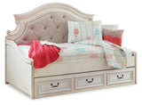 Realyn Twin Storage Day Bed and Dresser