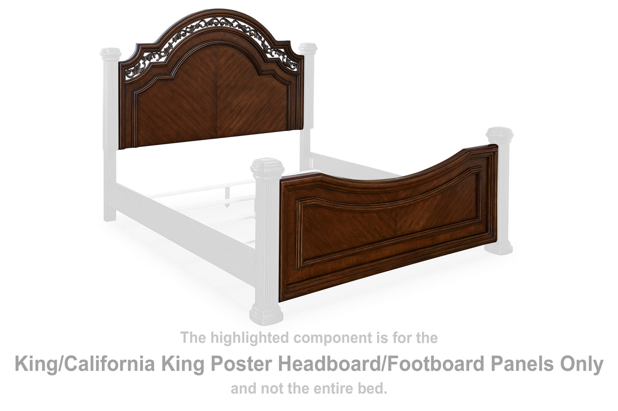 Lavinton Brown King/California King Poster Headboard/Footboard Panels