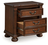 Lavinton Brown Nightstand