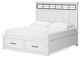 Ashbryn King Panel Storage Bed