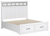 Ashbryn King Panel Storage Bed