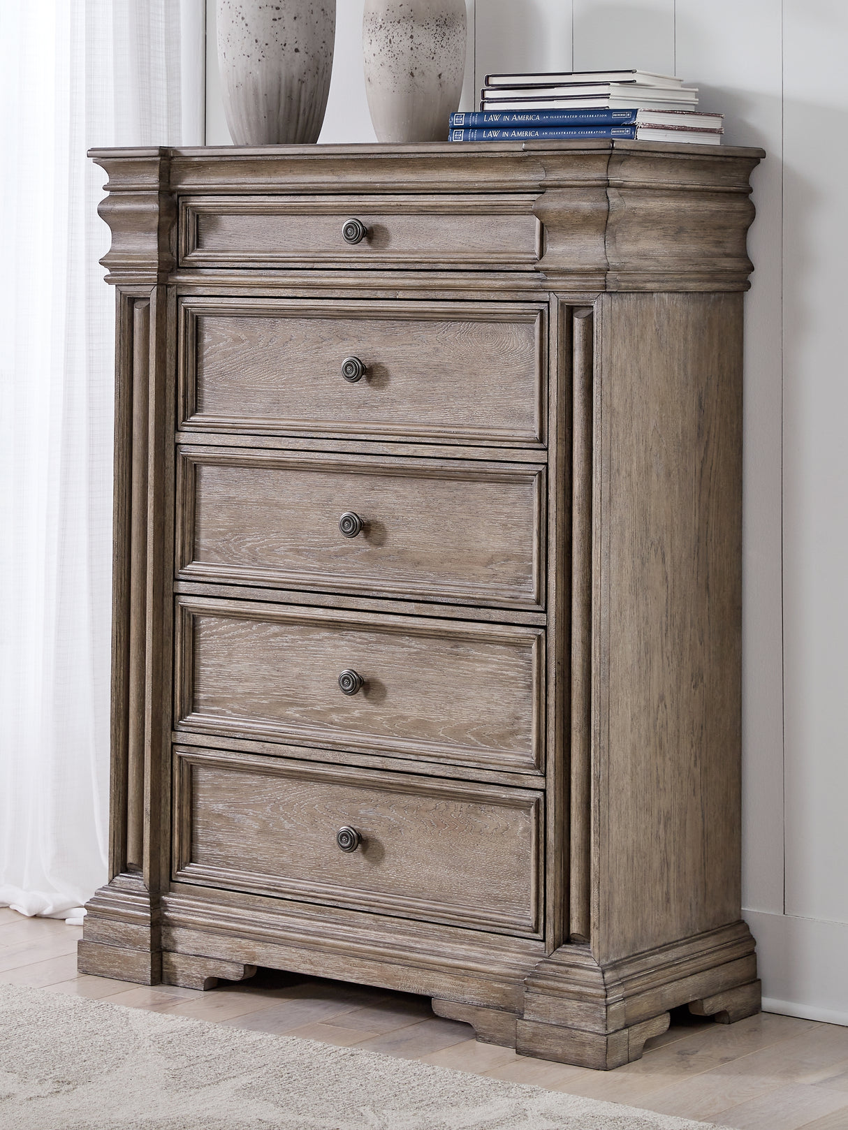 Blairhurst Light Grayish Brown Chest Of Drawers