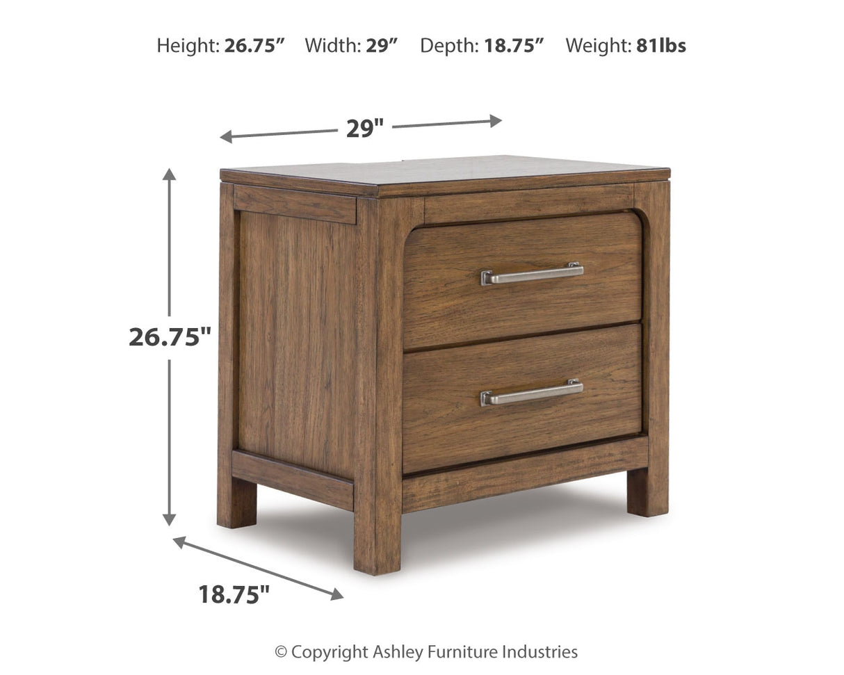 Cabalynn Light Brown Nightstand