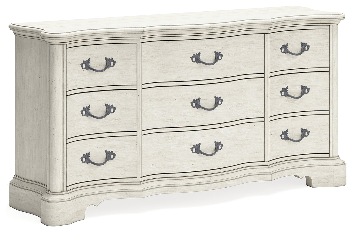 Arlendyne Antique White Dresser